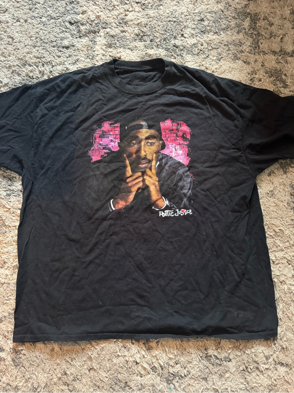 Vintage 2 pac poetic justice 2xl shirt